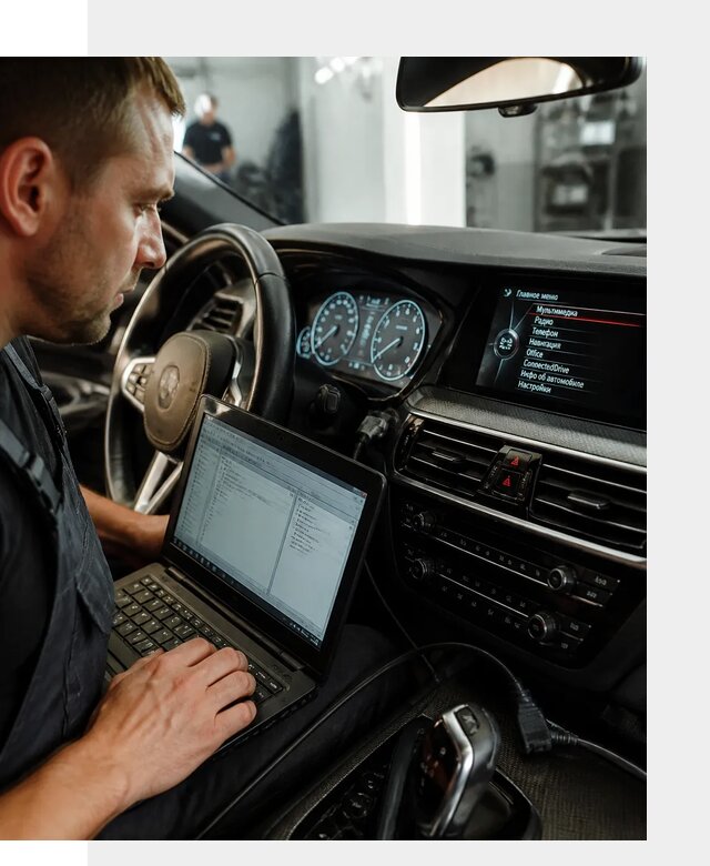 Русификация приборной панели BMW для авто в Воркуте от компании
