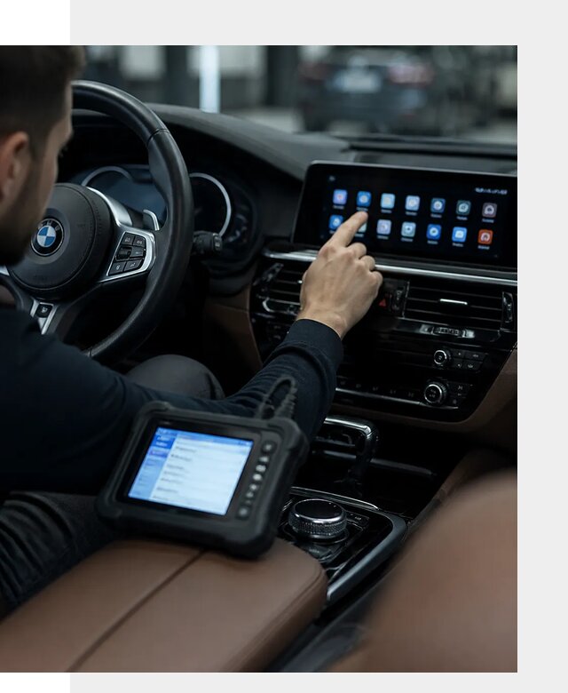 Установка приложений и мультимедиа сервисов BMW в Воркуте