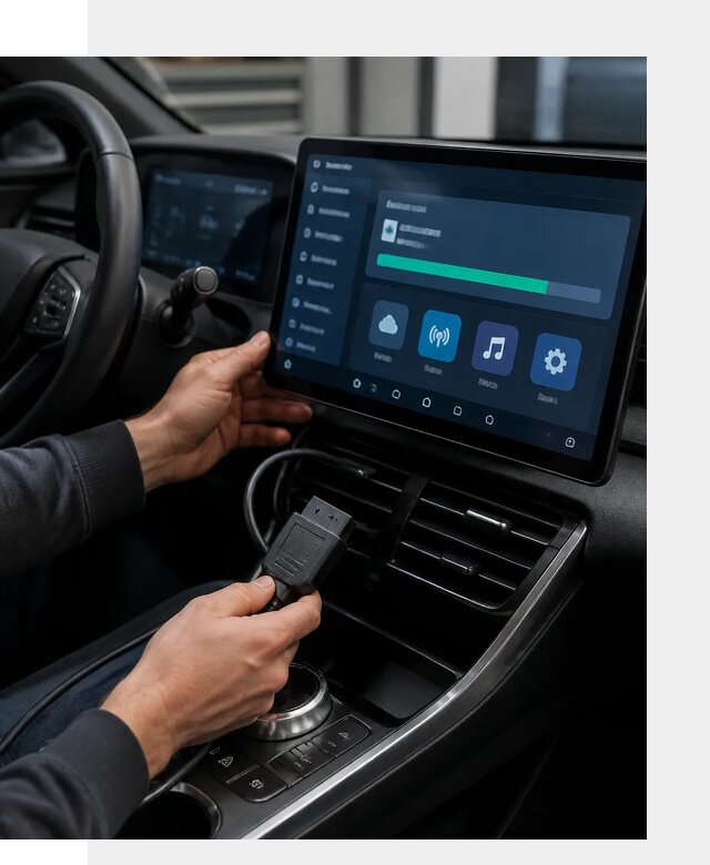 Установка приложений BYD для автомобиля под ключ в Воркуте