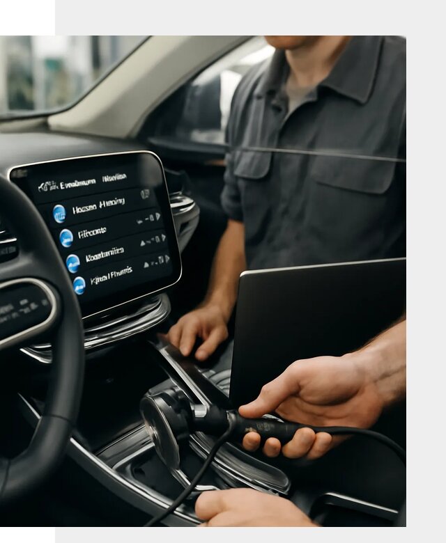 Установка приложений Geely для мультимедиа автомобиля в Воркуте