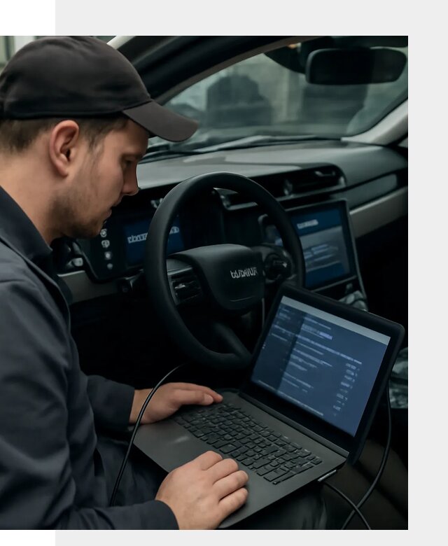 Профессиональная русификация автомобилей Lynk Co в Воркуте