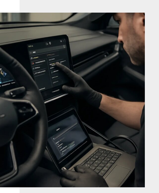 Русификация приборной панели Rising автомобиля в Воркуте